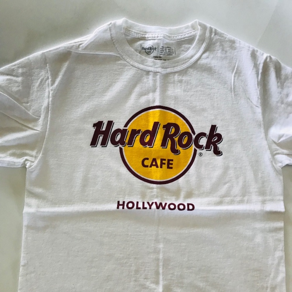 Hard Rock Cafe white tee